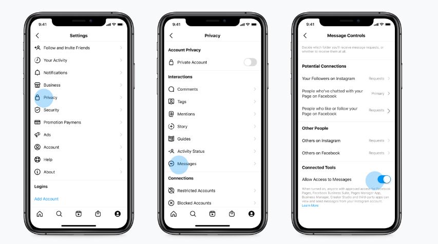 Meta connected tools