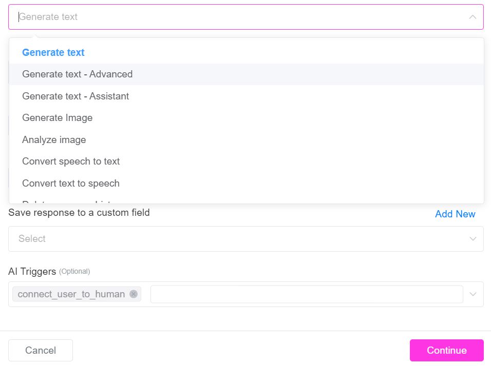 generate ai - ChitChatBot - AI Bot Building Platform