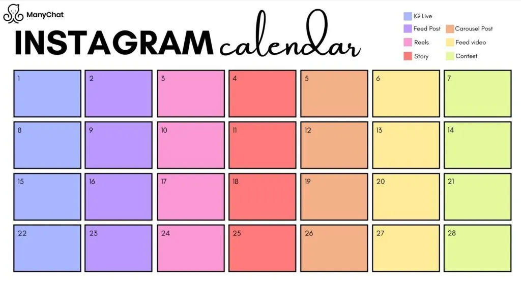 social calendar 3 1024x554 1 - ChitChatBot - AI Bot Building Platform