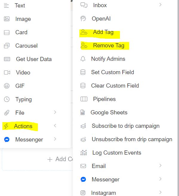 add tags 2 - ChitChatBot - AI Bot Building Platform