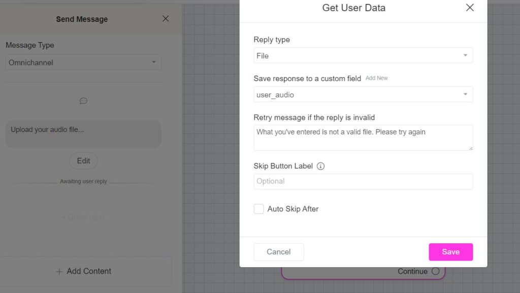 audio1 - ChitChatBot - AI Bot Building Platform