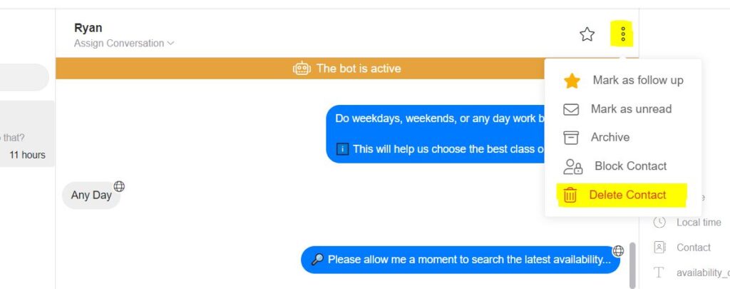 delete - ChitChatBot - AI Bot Building Platform