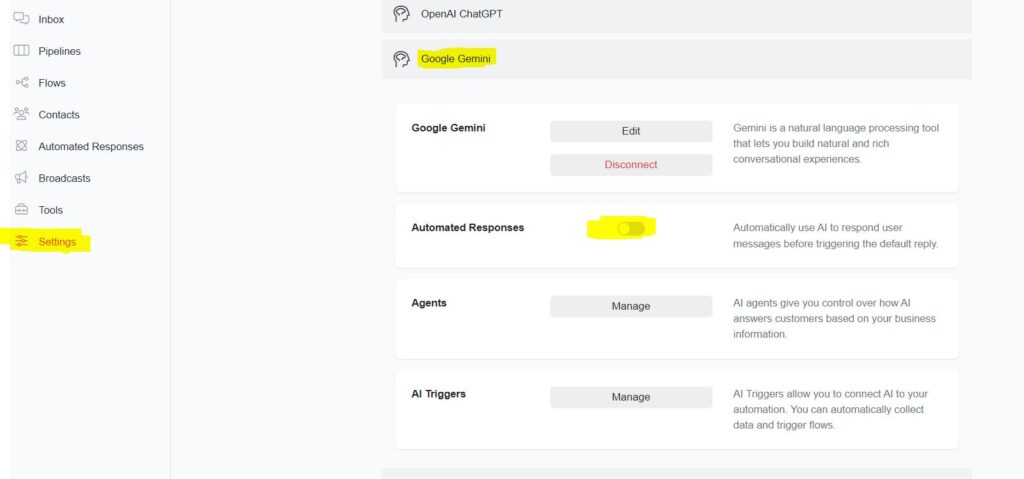 google ai off - ChitChatBot - AI Bot Building Platform