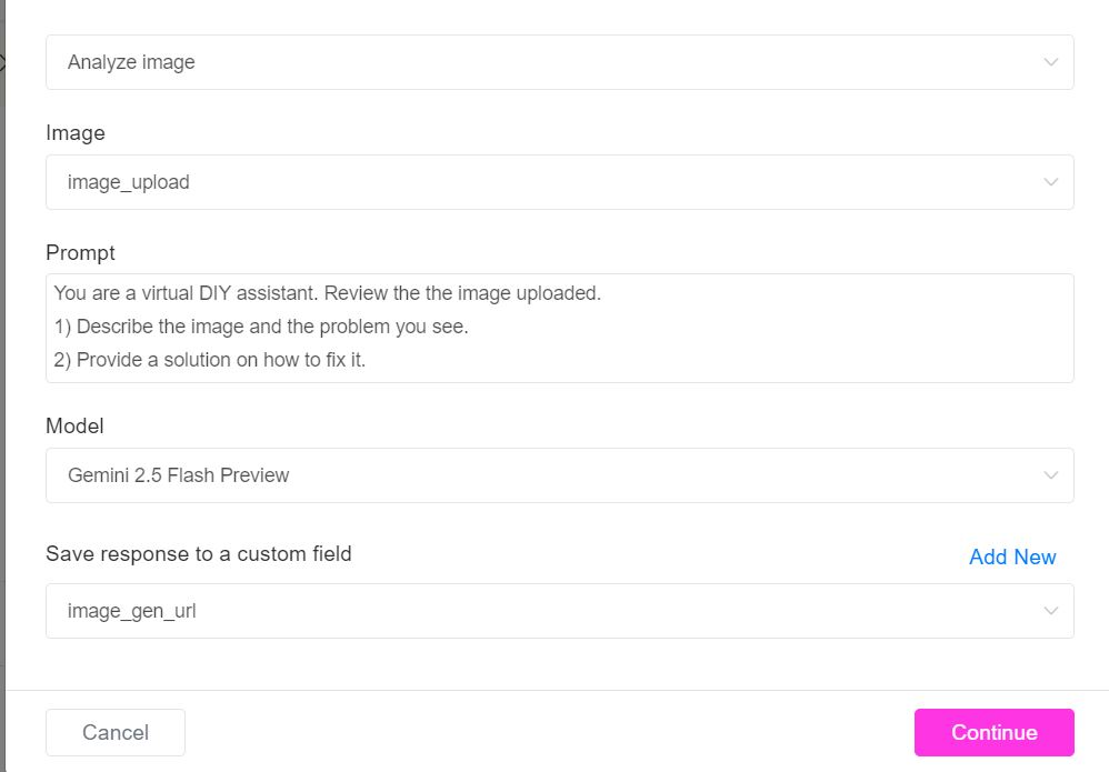 image analysis 2 - ChitChatBot - AI Bot Building Platform