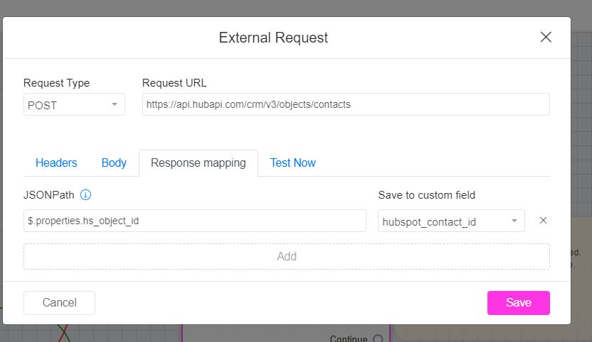 hubspot ai chatbot connection json - ChitChatBot - AI Bot Building Platform