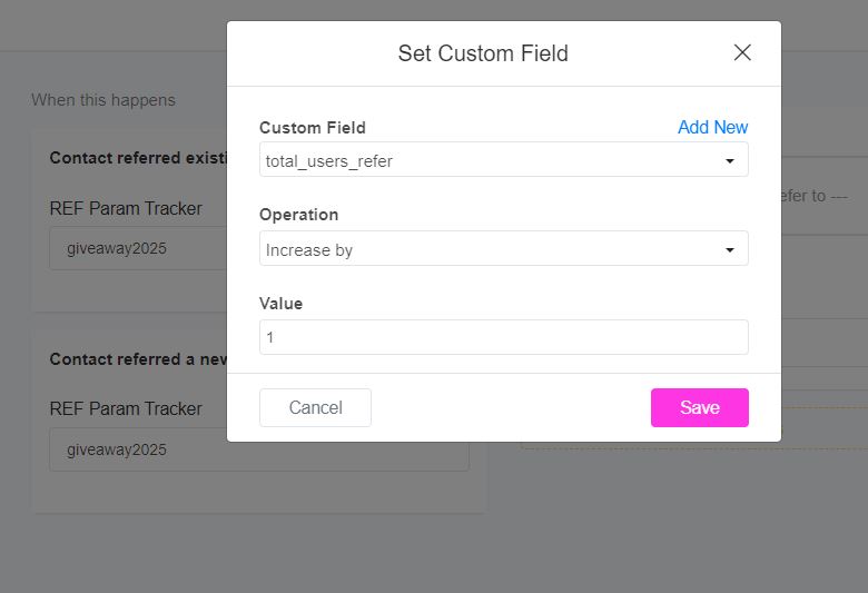 increase by 1 - ChitChatBot - AI Bot Building Platform