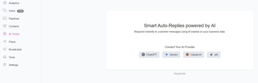 ai center chitchatbot - ChitChatBot - AI Bot Building Platform